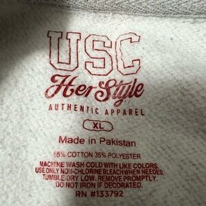 USC Her Style Authentic Apparel Sweatshirt